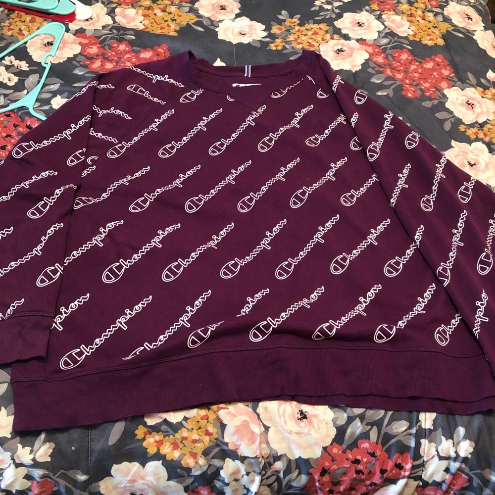 Champion crew neck sweatshirt